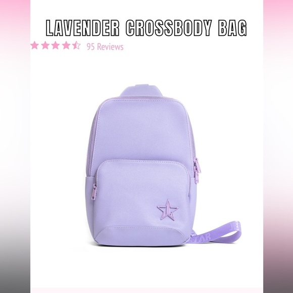 Jeffree Star Handbags - Jeffree Star Lavender Crossbody Bag